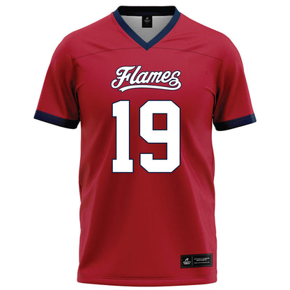Liberty - NCAA Football : Jayden Whaley - Red Football Jersey-0