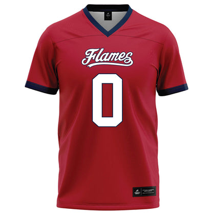 Liberty - NCAA Football : D-Icey Hopkins - Red Football Jersey-0