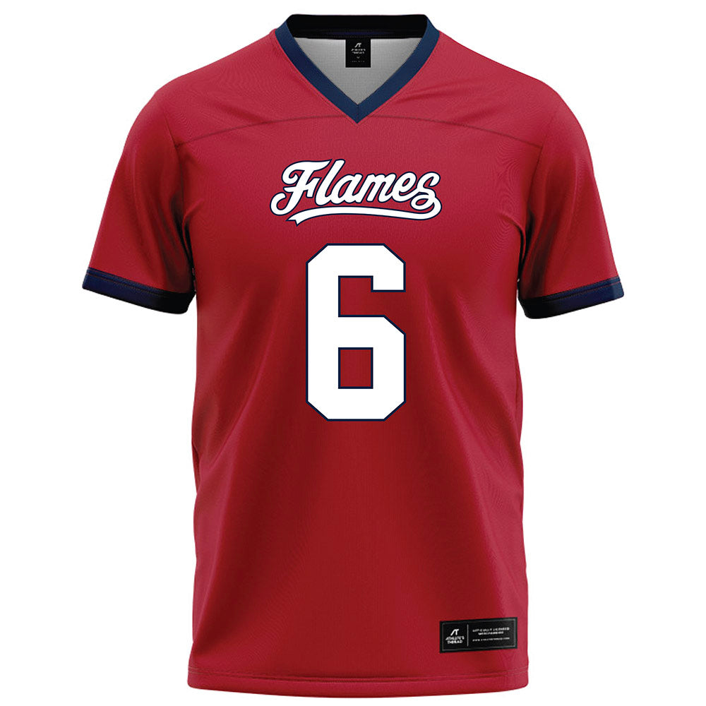 Liberty - NCAA Football : Kanye Udoh - Red Football Jersey-0
