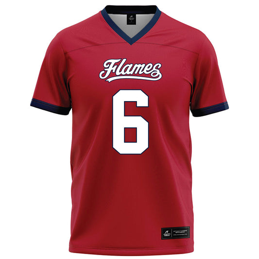 Liberty - NCAA Football : Kanye Udoh - Red Football Jersey-0