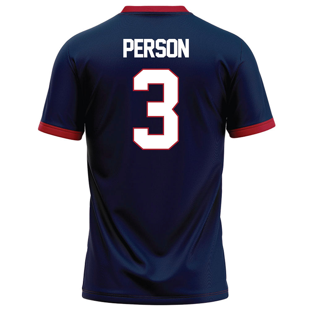 Liberty - NCAA Football : Jamari Person - Navy Football Jersey-1