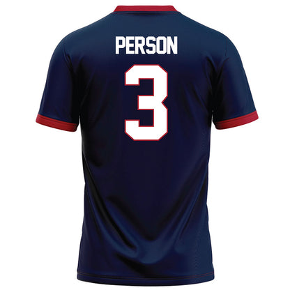 Liberty - NCAA Football : Jamari Person - Navy Football Jersey-1