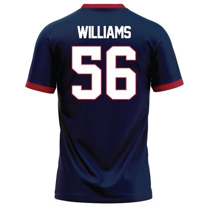 Liberty - NCAA Football : Christian Williams - Navy Football Jersey-1