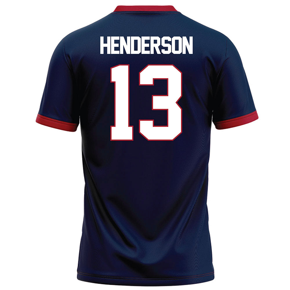 Liberty - NCAA Football : Jaylen Henderson - Navy Football Jersey-1
