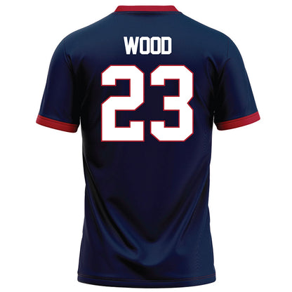 Liberty - NCAA Football : Cameron Wood - Navy Football Jersey-1