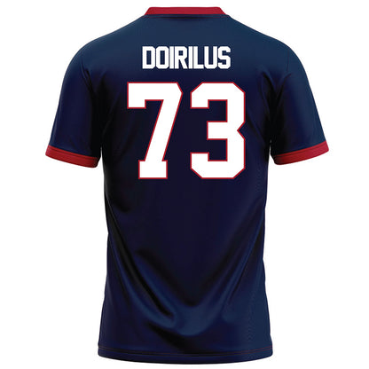 Liberty - NCAA Football : Curtis Doirilus - Navy Football Jersey-1