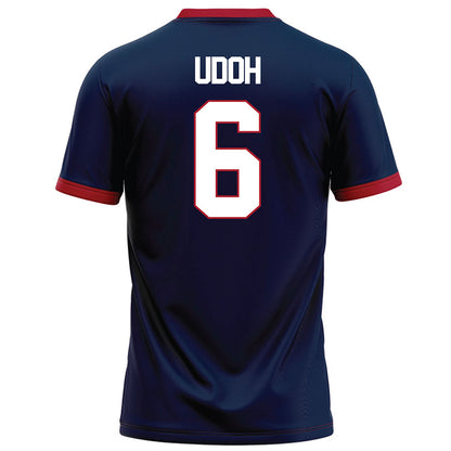 Liberty - NCAA Football : Kanye Udoh - Navy Football Jersey-1