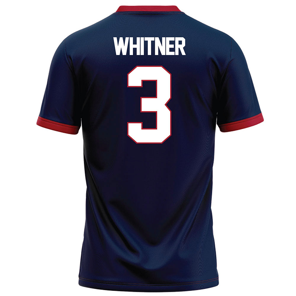 Liberty - NCAA Football : Ashton Whitner - Navy Football Jersey-1