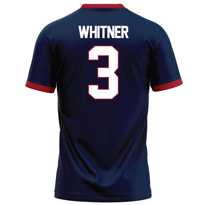 Liberty - NCAA Football : Ashton Whitner - Navy Football Jersey-1