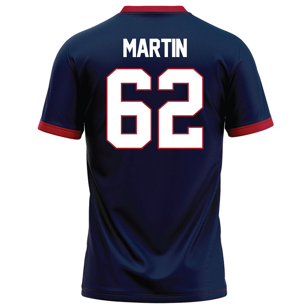 Liberty - NCAA Football : Blake Martin - Navy Football Jersey-1