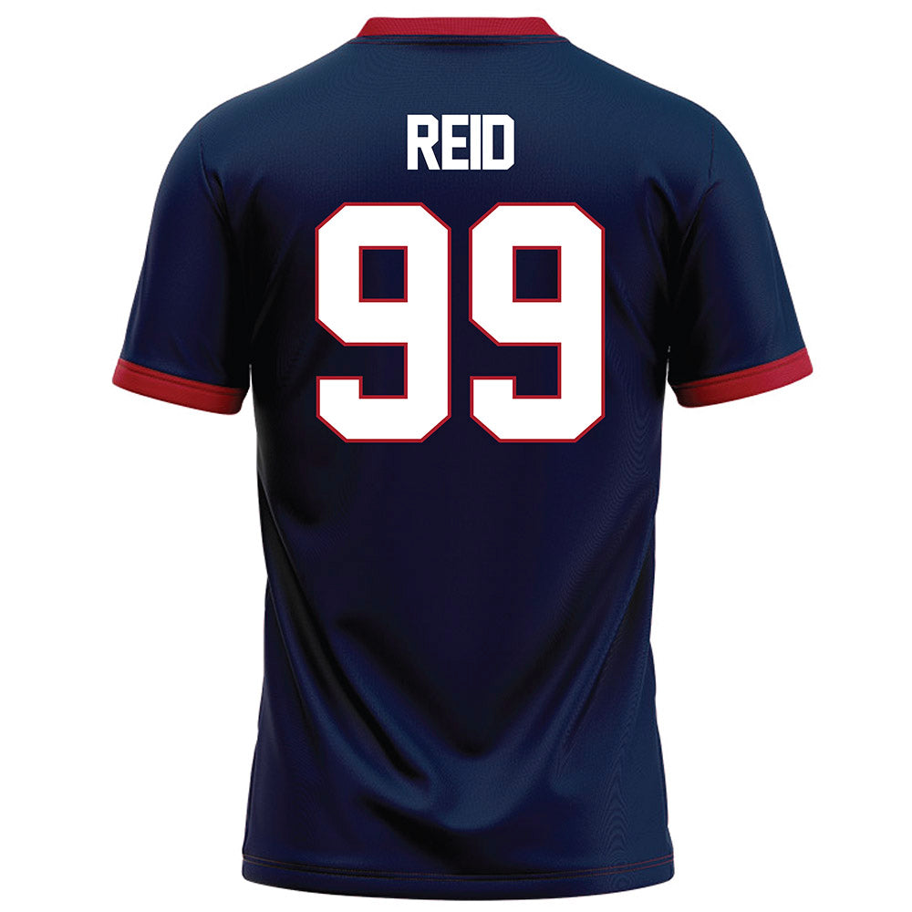 Liberty - NCAA Football : Xavier Reid - Navy Football Jersey-1