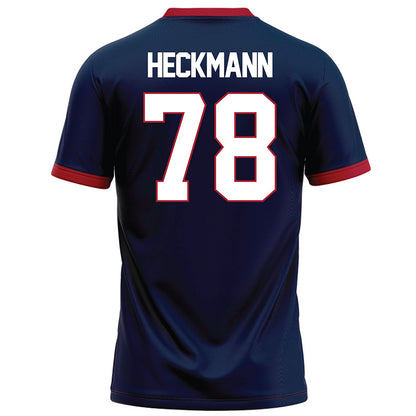 Liberty - NCAA Football : Blake Heckmann - Navy Football Jersey-1