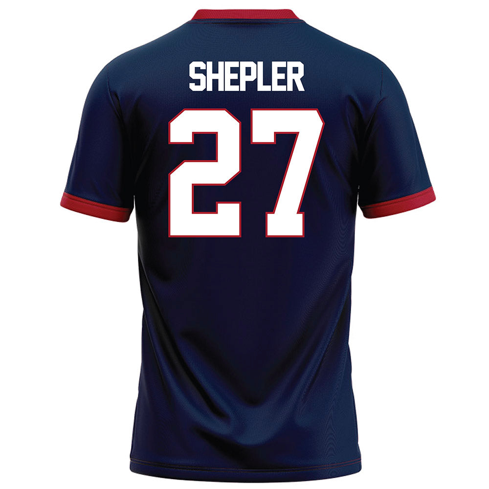 Liberty - NCAA Football : Clayton Shepler - Navy Football Jersey-1