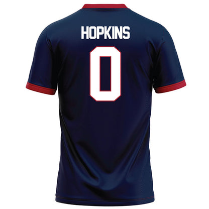 Liberty - NCAA Football : D-Icey Hopkins - Navy Football Jersey-1