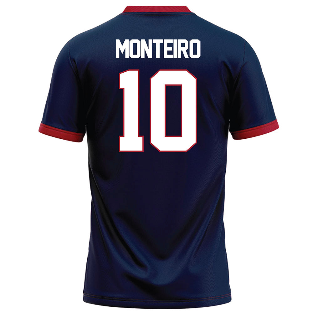 Liberty - NCAA Football : Jon Monteiro - Navy Football Jersey-1