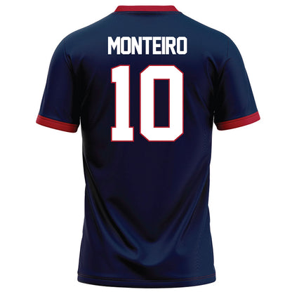 Liberty - NCAA Football : Jon Monteiro - Navy Football Jersey-1