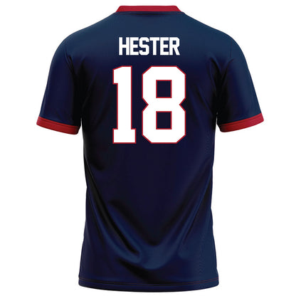 Liberty - NCAA Football : Aaron Hester - Navy Football Jersey-1