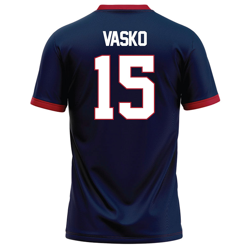 Liberty - NCAA Football : Ethan Vasko - Navy Football Jersey-1
