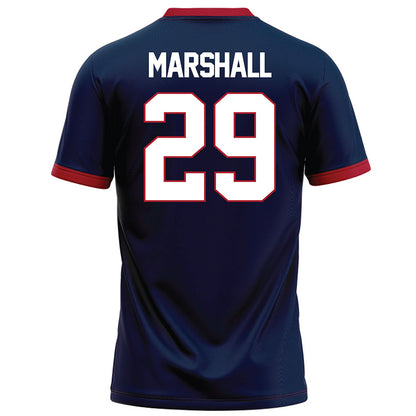 Liberty - NCAA Football : Justin Marshall - Navy Football Jersey-1
