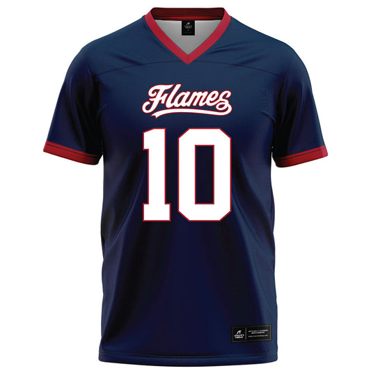 Liberty - NCAA Football : Jon Monteiro - Navy Football Jersey-0