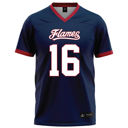 Liberty - NCAA Football : Jiquavious Marshall - Navy Football Jersey-0