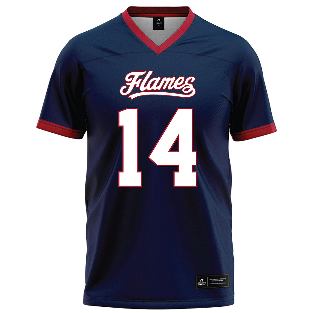Liberty - NCAA Football : Elijah McKenzie - Navy Football Jersey-0