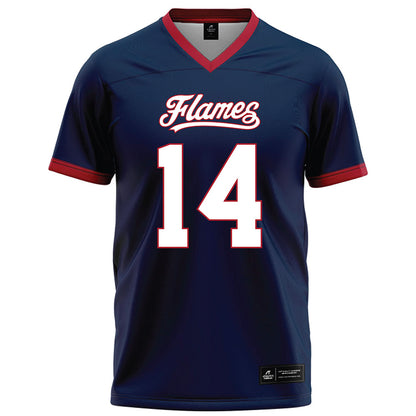 Liberty - NCAA Football : Elijah McKenzie - Navy Football Jersey-0