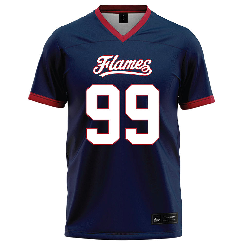 Liberty - NCAA Football : Xavier Reid - Navy Football Jersey-0
