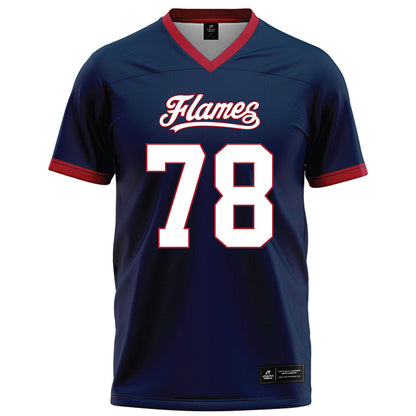 Liberty - NCAA Football : Blake Heckmann - Navy Football Jersey-0