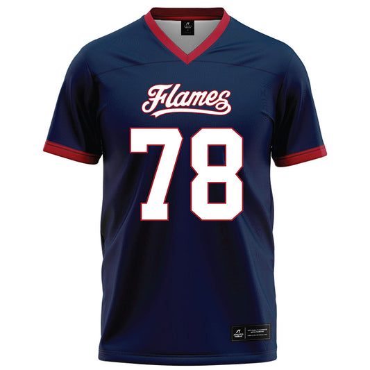 Liberty - NCAA Football : Blake Heckmann - Navy Football Jersey-0