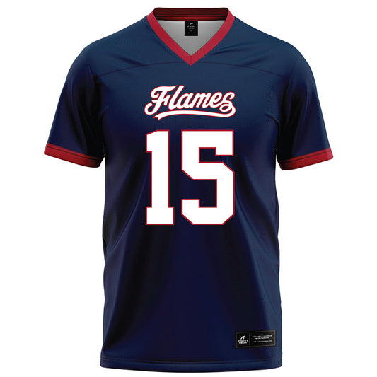 Liberty - NCAA Football : Ethan Vasko - Navy Football Jersey-0