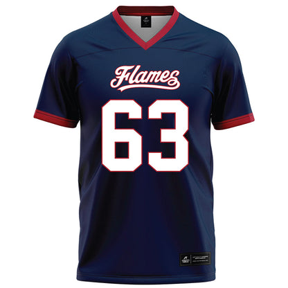 Liberty - NCAA Football : Daniel Schiffert - Navy Football Jersey-0