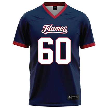 Liberty - NCAA Football : Joep Engbers - Navy Football Jersey-0