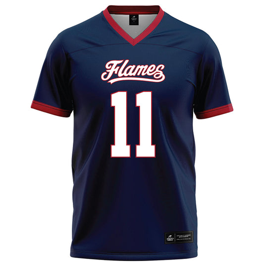 Liberty - NCAA Football : Derrell Farrar - Navy Football Jersey-0