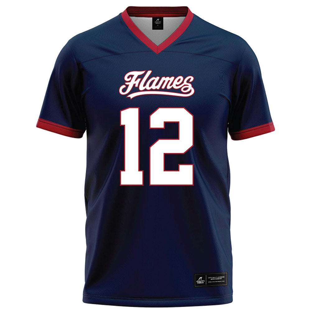 Liberty - NCAA Football : Prince Cottonham - Navy Football Jersey-0