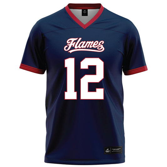 Liberty - NCAA Football : Prince Cottonham - Navy Football Jersey-0