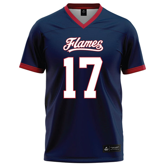 Liberty - NCAA Football : Jayden Davis - Navy Football Jersey-0