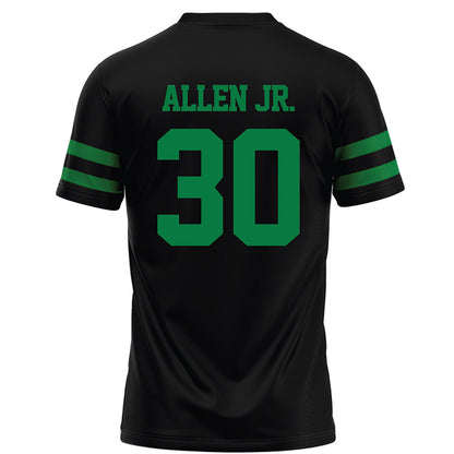 North Texas - NCAA Football : BJ Allen Jr. - Black Football Jersey-1