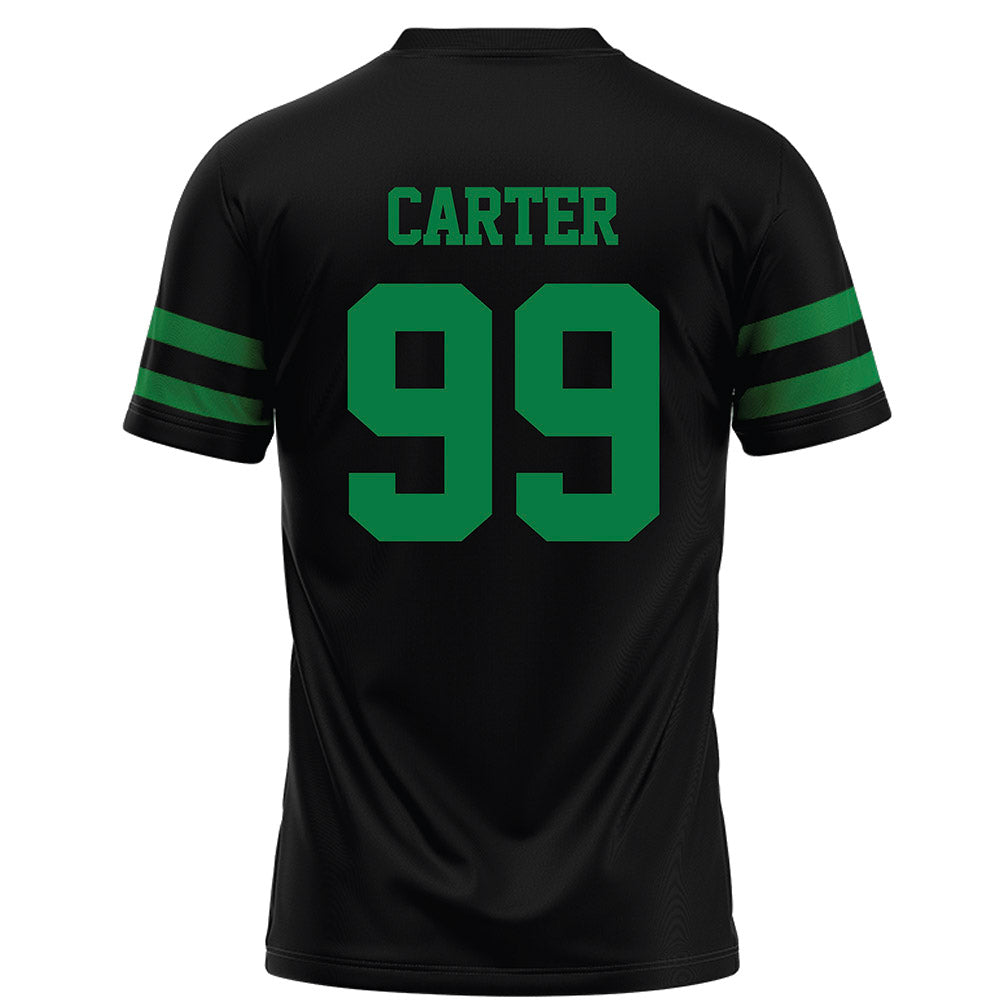 North Texas - NCAA Football : Avion Carter - Black Football Jersey-1