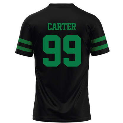 North Texas - NCAA Football : Avion Carter - Black Football Jersey-1