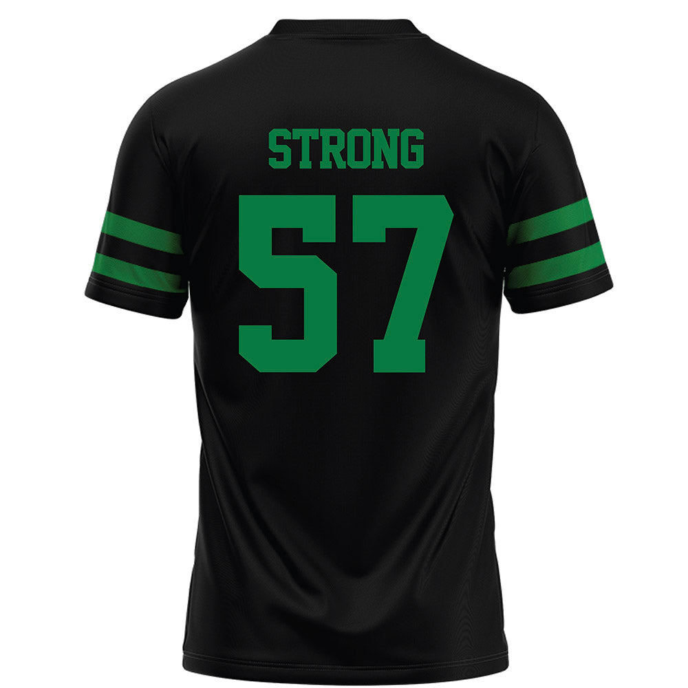 North Texas - NCAA Football : Chandler Strong - Black Football Jersey-1