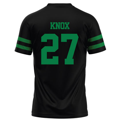 North Texas - NCAA Football : Julian Knox - Black Football Jersey-1