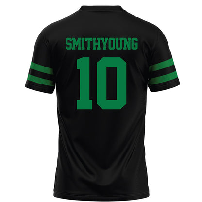 North Texas - NCAA Football : Patrick Smith-Young - Black Football Jersey-1