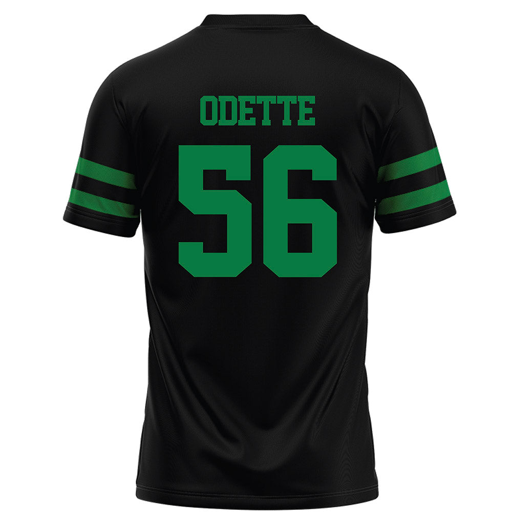 North Texas - NCAA Football : Austin Odette - Black Football Jersey-1
