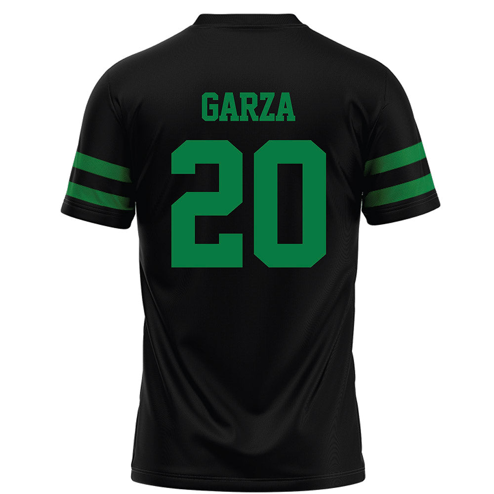 North Texas - NCAA Football : Bryce Garza - Black Football Jersey-1