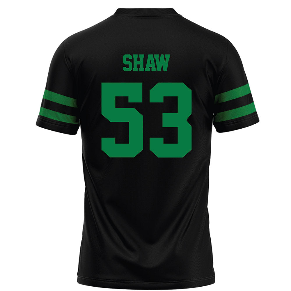 North Texas - NCAA Football : Dylan Shaw - Black Football Jersey-1
