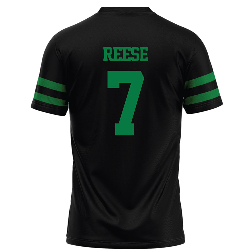 North Texas - NCAA Football : Max Reese - Black Football Jersey-1