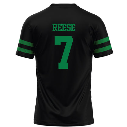 North Texas - NCAA Football : Max Reese - Black Football Jersey-1