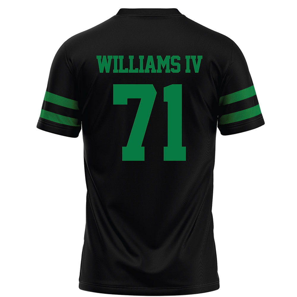 North Texas - NCAA Football : Johnny Williams IV - Black Football Jersey-1