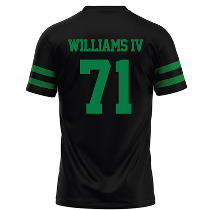 North Texas - NCAA Football : Johnny Williams IV - Black Football Jersey-1